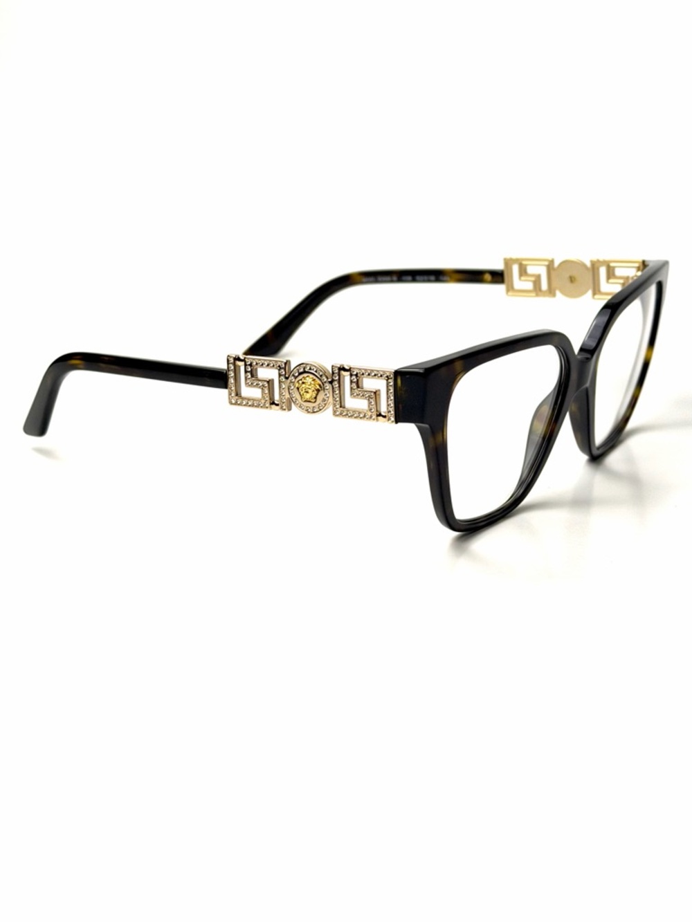 Versace Mod 3358 B 108 Glasses Havanna with Gold New Authentic NWT - Picture 2 of 10